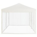  Składany namiot imprezowy ze ściankami, kremowy, 3x6 m Lumarko!