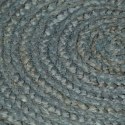  Ręcznie robiony dywan z juty, okrągły, 180 cm, oliwkowozielony Lumarko!