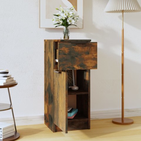  Szafka, przydymiony dąb, 30x30x70 cm, materiał drewnopochodny Lumarko!