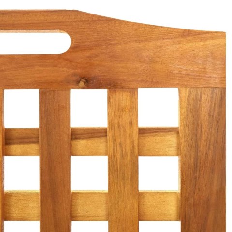  Parawan 3-panelowy, 121,5x2x115 cm, lite drewno akacjowe Lumarko!