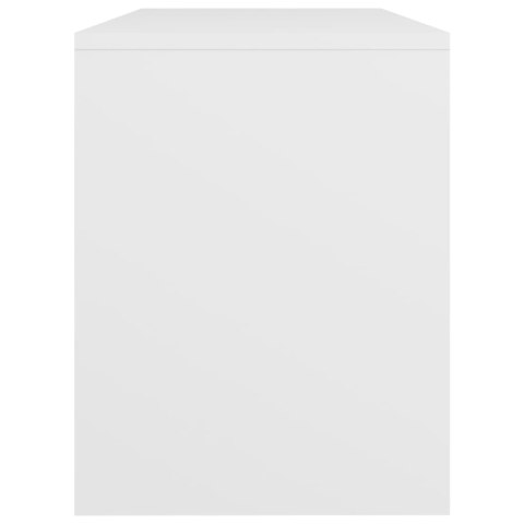  Stołek do toaletki, biały, 70x35x45 cm, materiał drewnopochodny Lumarko!