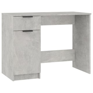  Biurko, szarość betonu, 100x50x75 cm, materiał drewnopochodny Lumarko!