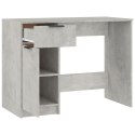  Biurko, szarość betonu, 100x50x75 cm, materiał drewnopochodny Lumarko!