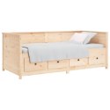  Łóżko dzienne, 75x190 cm, lite drewno sosnowe Lumarko!