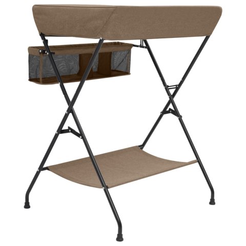  Stolik do przewijania, kolor taupe, żelazny Lumarko!