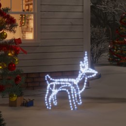  Składany renifer z oświetleniem, 120 LED, zimna biel Lumarko!