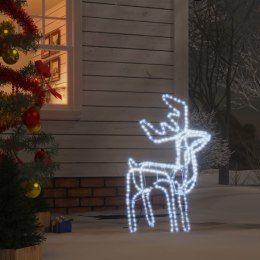  Składany renifer z oświetleniem, 192 LED, zimna biel Lumarko!