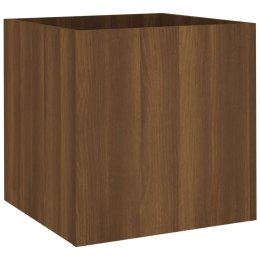  Donica, brązowy dąb, 40x40x40 cm, materiał drewnopochodny Lumarko!