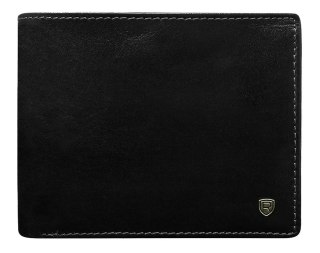 Portfel Męski Skórzany N61-rvt Black!