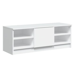  Szafka pod telewizor, biała, 102x35,5x36,5 cm Lumarko!