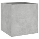  Donica, betonowa szarość, 40x40x40 cm, materiał drewnopochodny Lumarko!