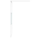  Ścianka prysznicowa, biała, 80x195 cm, przezroczyste szkło ESG Lumarko!