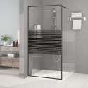  Ścianka prysznicowa, czarna, 100x195 cm, przejrzyste szkło ESG Lumarko!