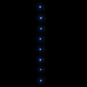  Sznur lampek LED, 2000 niebieskich diod, 200 m, PVC Lumarko!