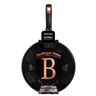 PATELNIA GRANITOWA WOK 28cm BERLINGER HAUS BLACK ROSE BH-1638 Lumarko!