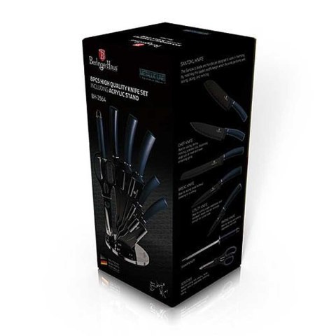  Zestaw Noży Berlinger Haus Bh-2564 Aquamarine W Stojaku Lumarko!