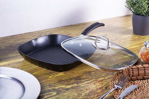 PATELNIA GRILLOWA GRANITOWA 28cm BERLINGERHAUS BH-6130 Lumarko!