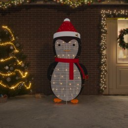  Dekoracja świąteczna pingwin z LED, luksusowa tkanina, 180 cm Lumarko!