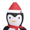  Dekoracja świąteczna pingwin z LED, luksusowa tkanina, 180 cm Lumarko!