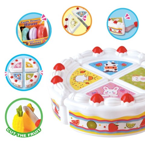 WOOPIE Tort Urodzinowy i Owoce do Krojenia ze Słodkościami Lumarko!