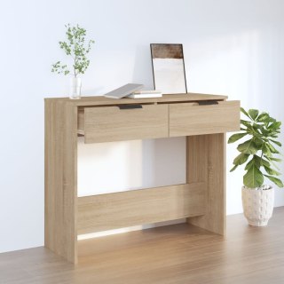  Stolik konsolowy, dąb sonoma, 90x36x75 cm Lumarko!
