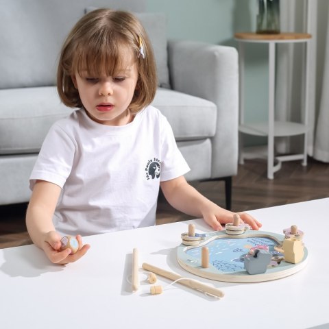  Drewniana Gra Łowienie Rybek Lumarko!