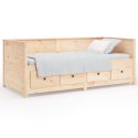 Łóżko dzienne, 100x200 cm, lite drewno sosnowe Lumarko!