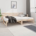 Łóżko rozsuwane, lite drewno sosnowe, 2x(80x200) cm Lumarko!