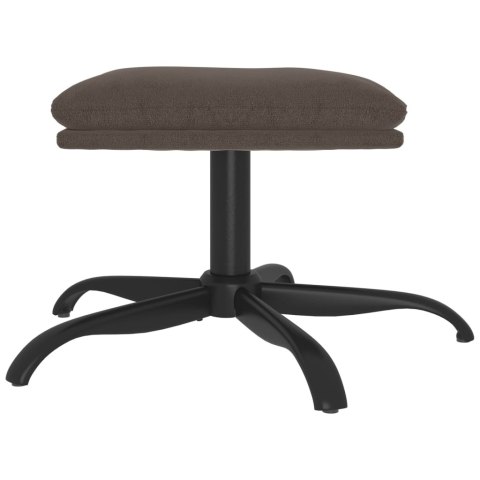  Podnóżek, ciemnoszary, 60x60x39 cm, tapicerowany mikrofibrą Lumarko!