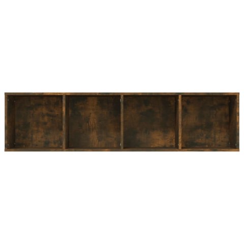  Szafka na książki pod TV, przydymiony dąb, 143x30x36 cm Lumarko!