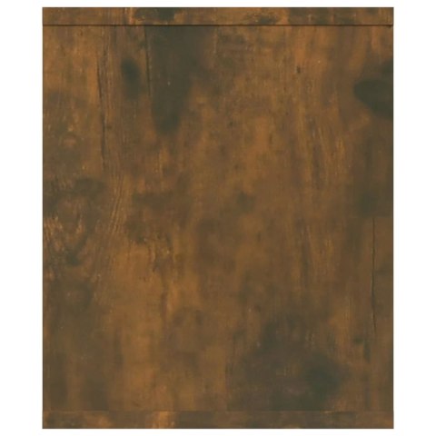  Szafka na książki pod TV, przydymiony dąb, 143x30x36 cm Lumarko!