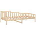  Łóżko dzienne, 90x190 cm, lite drewno sosnowe Lumarko!