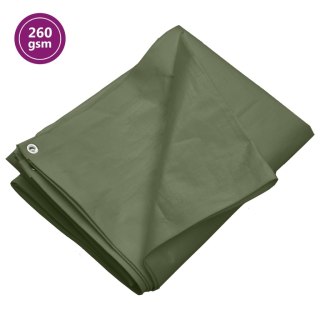  Plandeka, 260 g/m², 6x10 m, zielona, HDPE Lumarko!