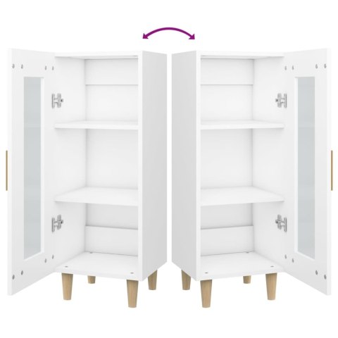  Szafka, biała, 34,5x34x90 cm, materiał drewnopochodny Lumarko!