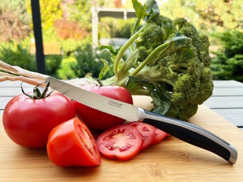 ZĄBKOWANY NÓŻ DO POMIDORÓW KINGHOFF KH-1703 Lumarko!