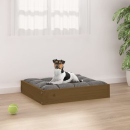  Legowisko dla psa, miodowy brąz, 51,5x44x9 cm, drewno sosnowe Lumarko!