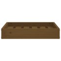  Legowisko dla psa, miodowy brąz, 51,5x44x9 cm, drewno sosnowe Lumarko!