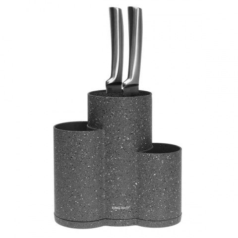  Potrójny Stojak Blok Na Noże I Przybory Kinghoff Kh-1568 Lumarko!