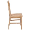  Krzesła jadalniane, 2 szt., lite drewno akacjowe Lumarko!