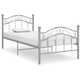  Rama łóżka, szara, metalowa, 90x200 cm Lumarko!