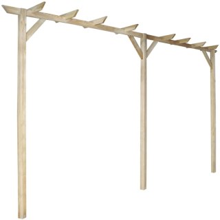  Pergola ogrodowa, 400 x 40 x 205 cm, drewno Lumarko!