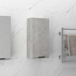  Wisząca szafka łazienkowa, betonowa szarość, 32x20x67 cm Lumarko!