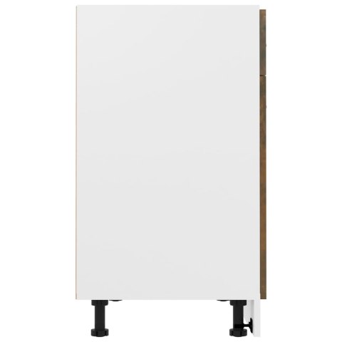  Dolna szafka z szufladą, przydymiony dąb, 80x46x81,5 cm Lumarko!