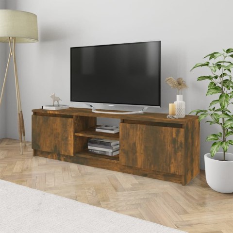  Szafka pod telewizor, przydymiony dąb, 120x30x35,5 cm Lumarko!