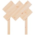  Wezgłowie łóżka, 72,5x3x81 cm, lite drewno sosnowe Lumarko!