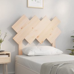  Wezgłowie łóżka, 92x3x81 cm, lite drewno sosnowe Lumarko!