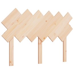 Wezgłowie łóżka, 122,5x3x80,5 cm, lite drewno sosnowe Lumarko!