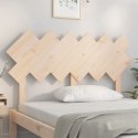  Wezgłowie łóżka, 132x3x81 cm, lite drewno sosnowe Lumarko!