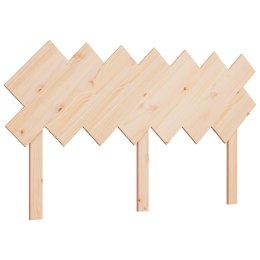  Wezgłowie łóżka, 141x3x80,5 cm, lite drewno sosnowe Lumarko!