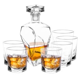 Lumarko Marco Zestaw Do Whisky Karafka 0,75l + 6 Szklanek 280ML